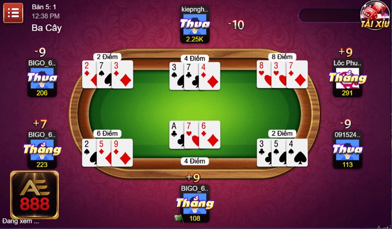 Luật chơi Baccarat - Quy ước điểm của từng lá bài Luật chơi Baccarat - Quy ước điểm của từng lá bài
